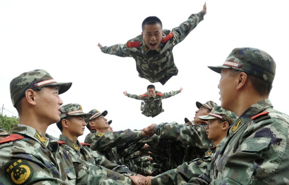 China has the biggest army